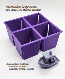 Customizable Seed Starter 3d model