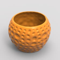 ORGANIC PLANTER POT 3d model