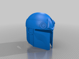 Loki Mandalorian Helmet 3d model