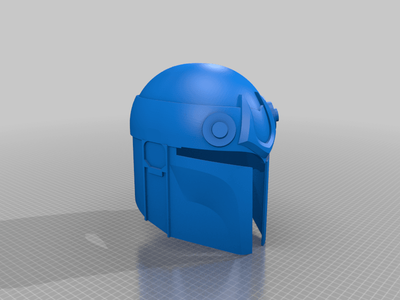 Loki Mandalorian Helmet 3d model
