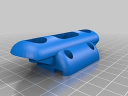 S10 blast front bummper with led 3d model