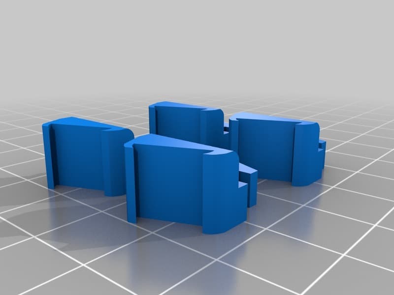 LED Clips - Prusa i3 (3DP-11-ATL) and others 3d model
