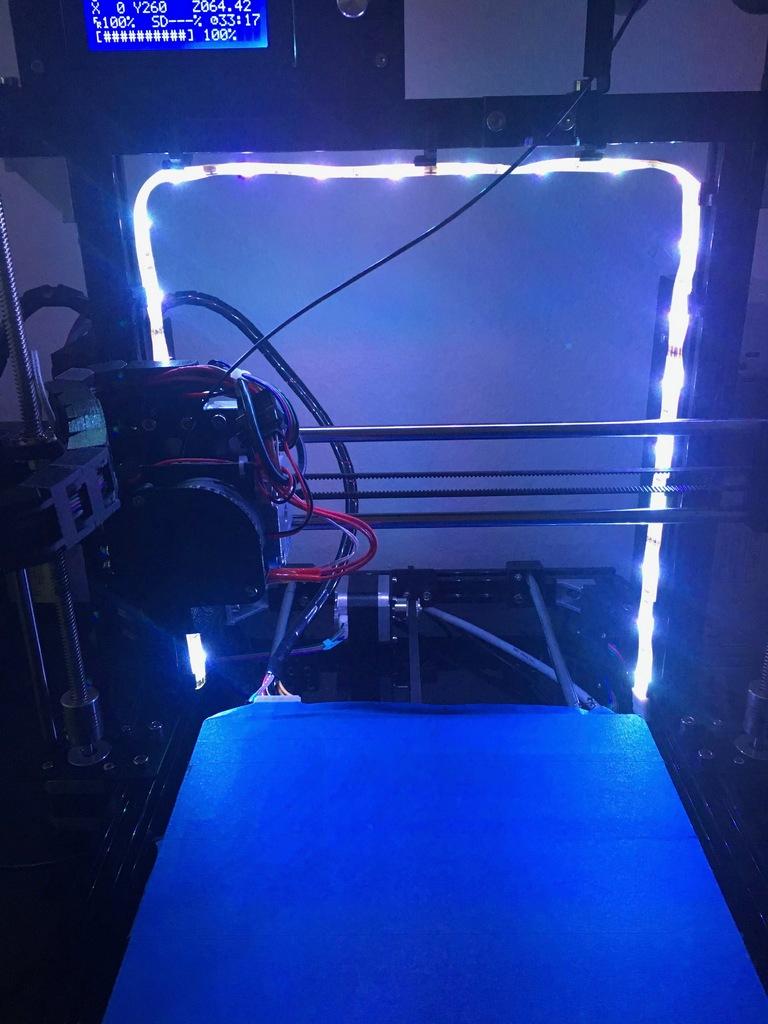 LED Clips - Prusa i3 (3DP-11-ATL) and others 3d model