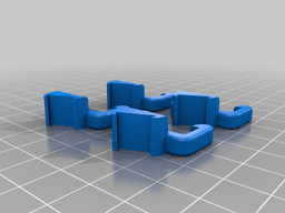 LED Clips - Prusa i3 (3DP-11-ATL) and others 3d model