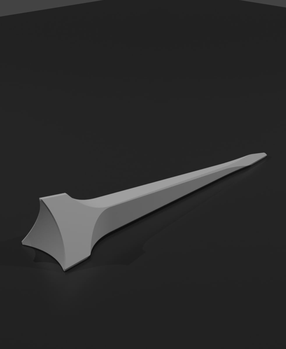 Triangular Golf Tee V2 3d model