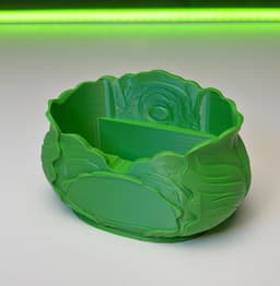 Veggie Coaster Set with Lettuce Basket 3d model