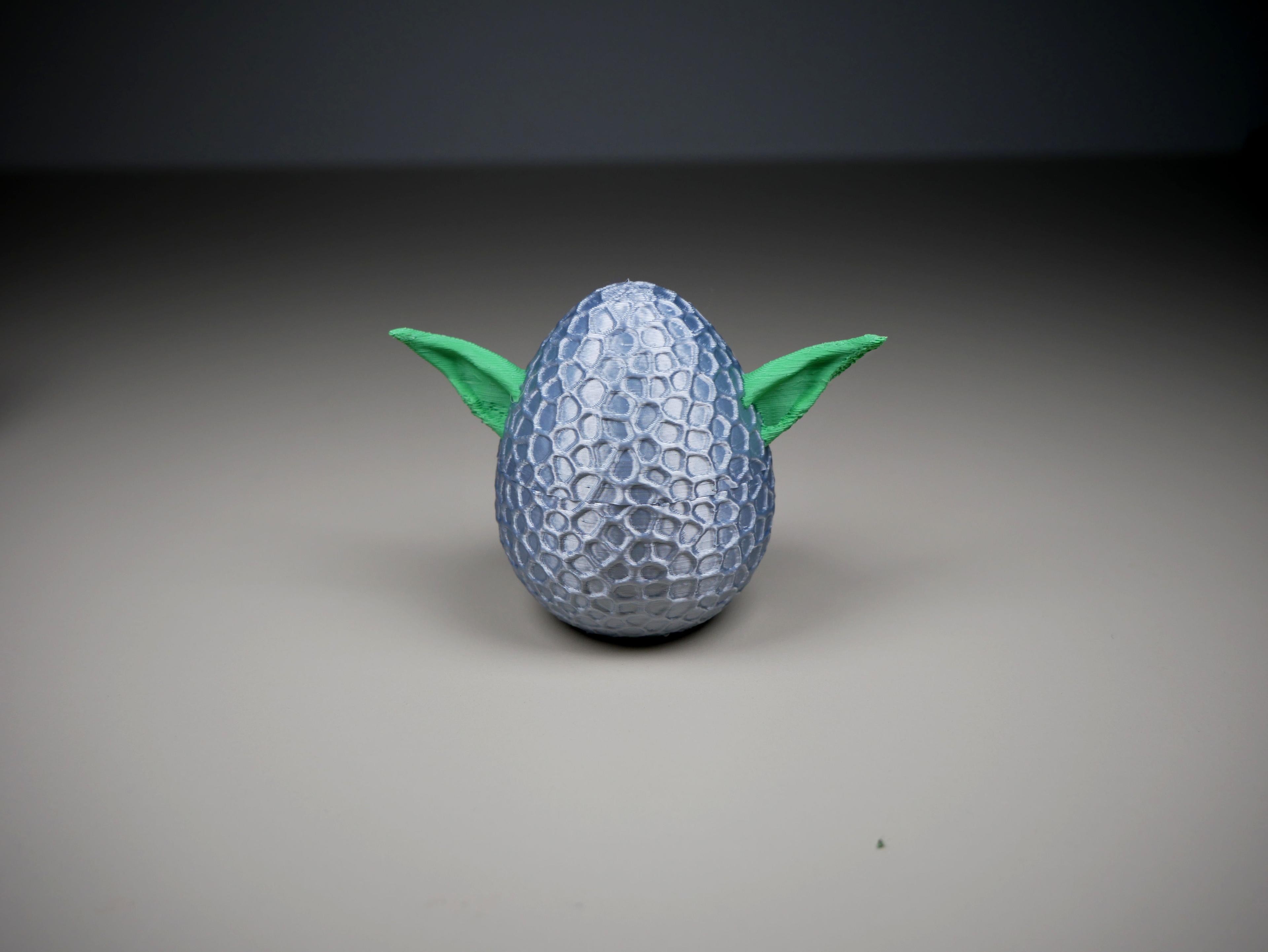 Star Wars Yoda Egg Pot 3d model