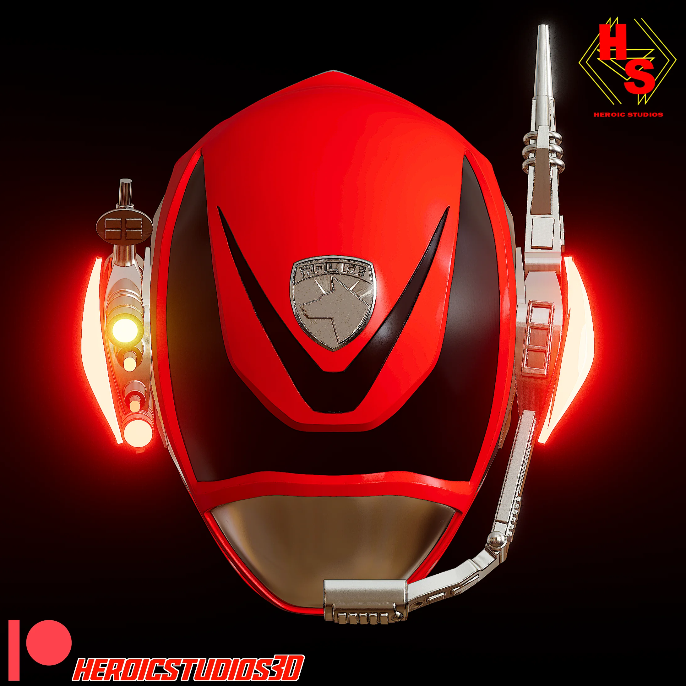 SPD SWAT Helmets 3d model