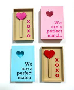 Perfect Match Match for Valentine's Day 3d model