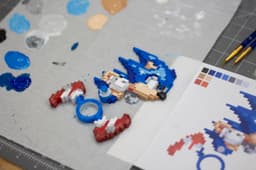 Sonic The Hedgehog Fidget Spinner 3d model