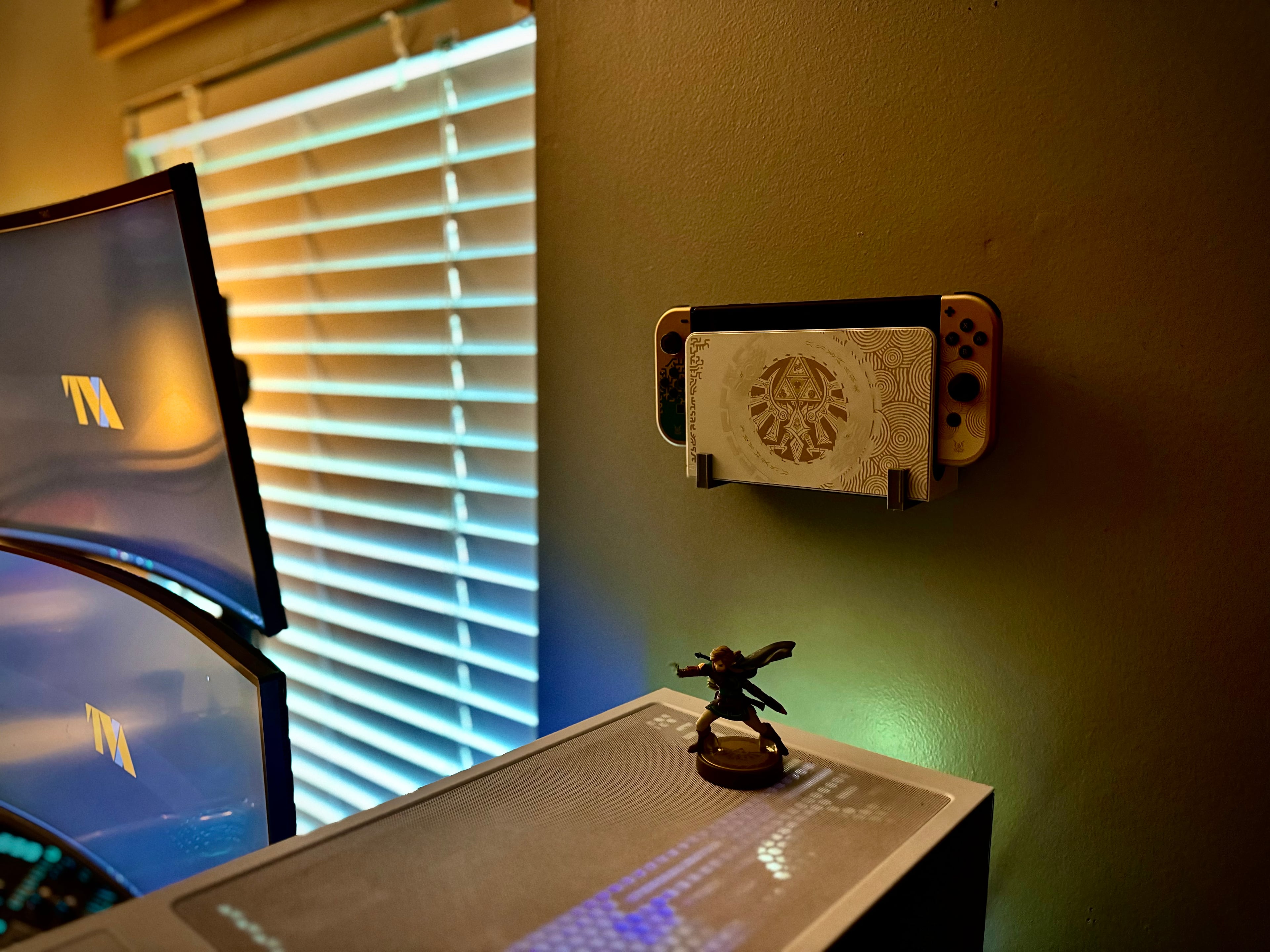 switch wall mount stl 3d model