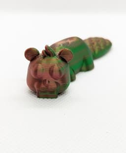 Cute Flexi Beaver 3d model