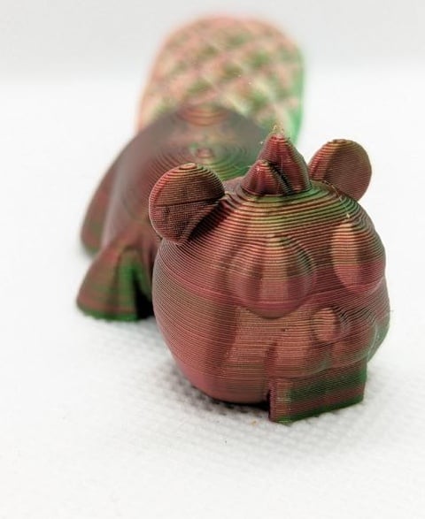 Cute Flexi Beaver 3d model