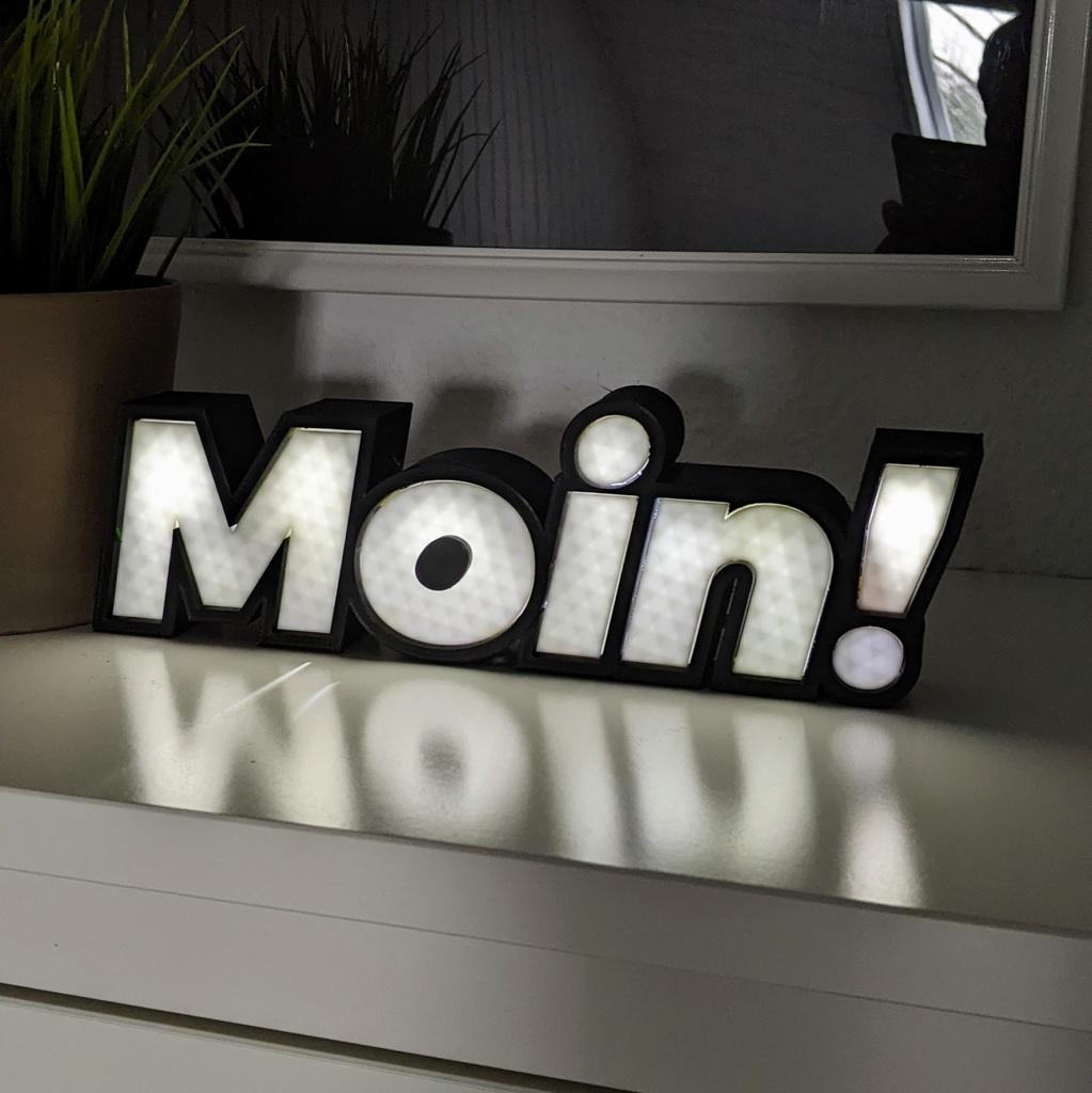 MOIN LED light Lightbox free 3d model