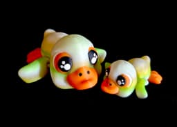 Hatchlings Ducks (Personal Use) 3d model