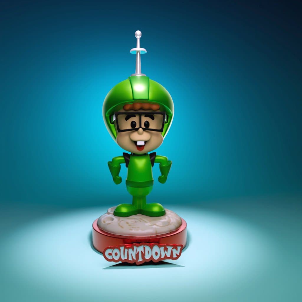 Countdown 3d model