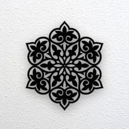 Mandala Wall Art 3d model
