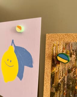 Pico Balla magnets for fridge/magnetic board 3d model