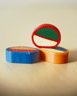 Pico Balla magnets for fridge/magnetic board 3d model