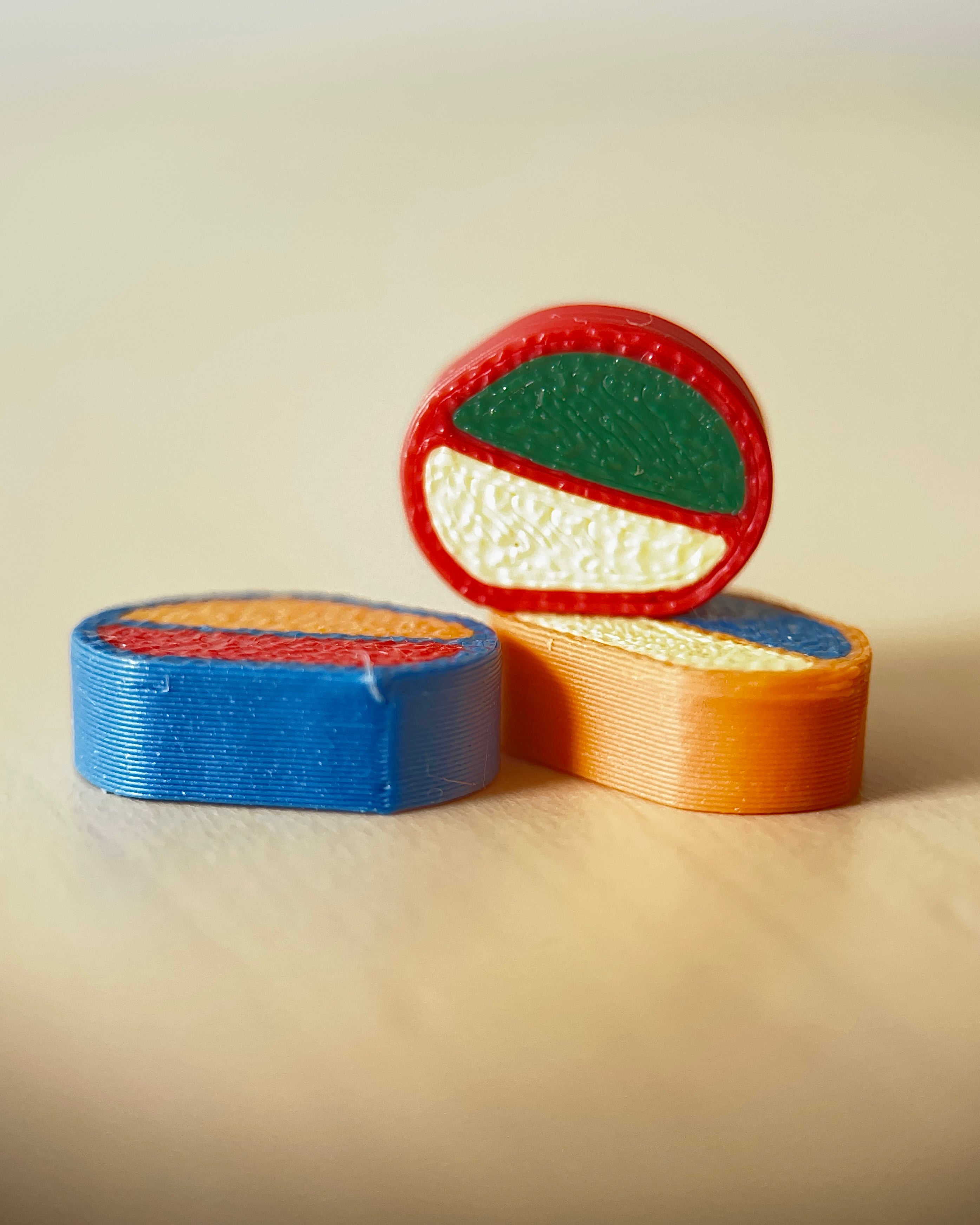 Pico Balla magnets for fridge/magnetic board 3d model