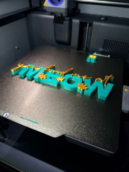 You Had Me At Meow – Multicolor Cat Sign (STL + 3MF, AMS Ready) 3d model