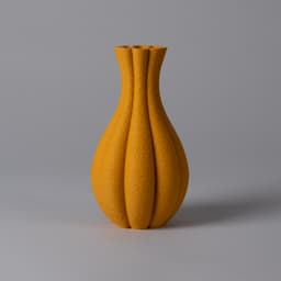 Vase CLAIRE - Elegant Vase with a Playful Twist 3d model