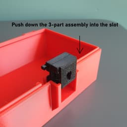 Coinbox with key lock 3d model