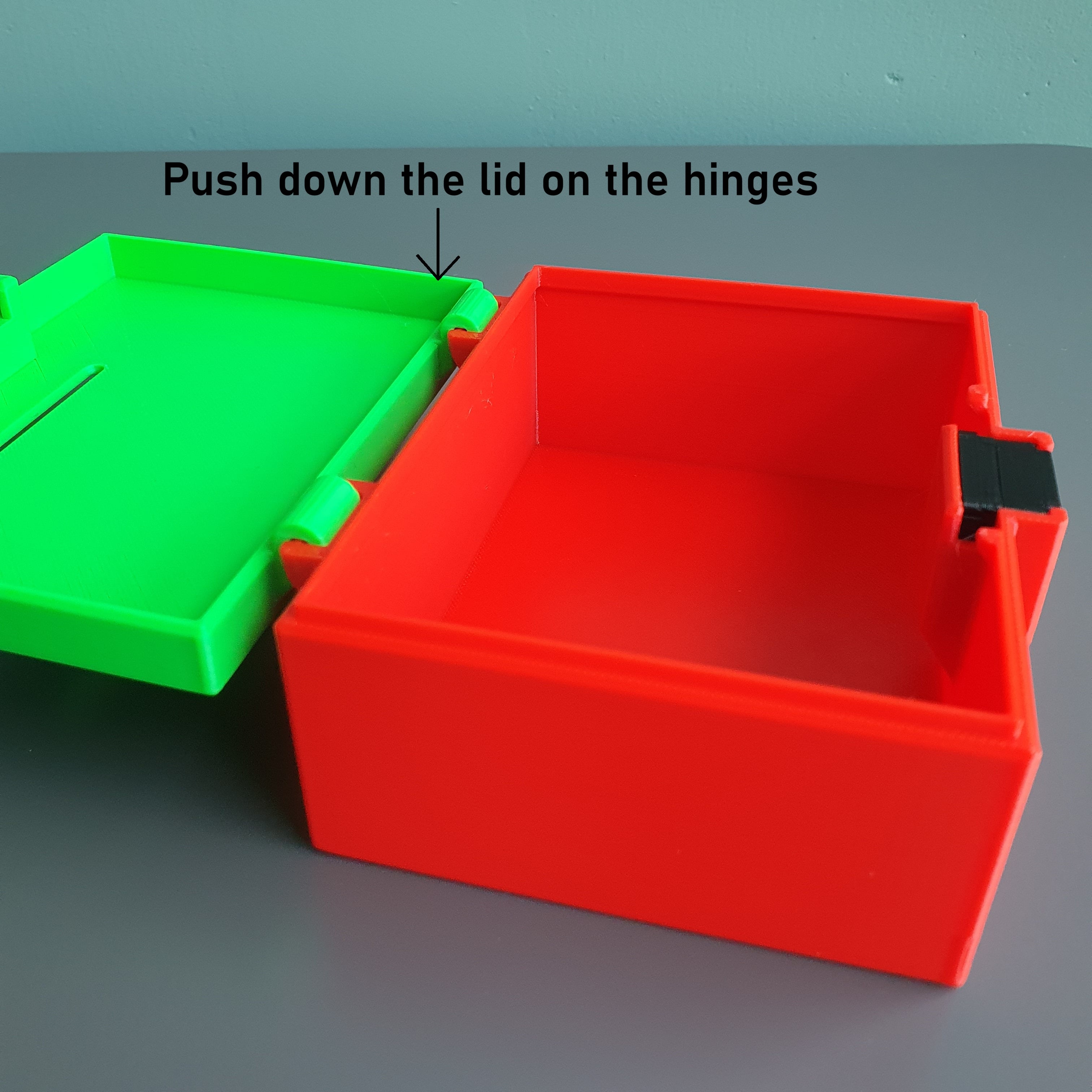 Coinbox with key lock 3d model