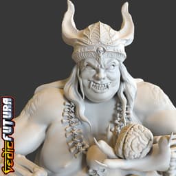 Bakasura - Hungry Man Eater from Ekacakra 3d model