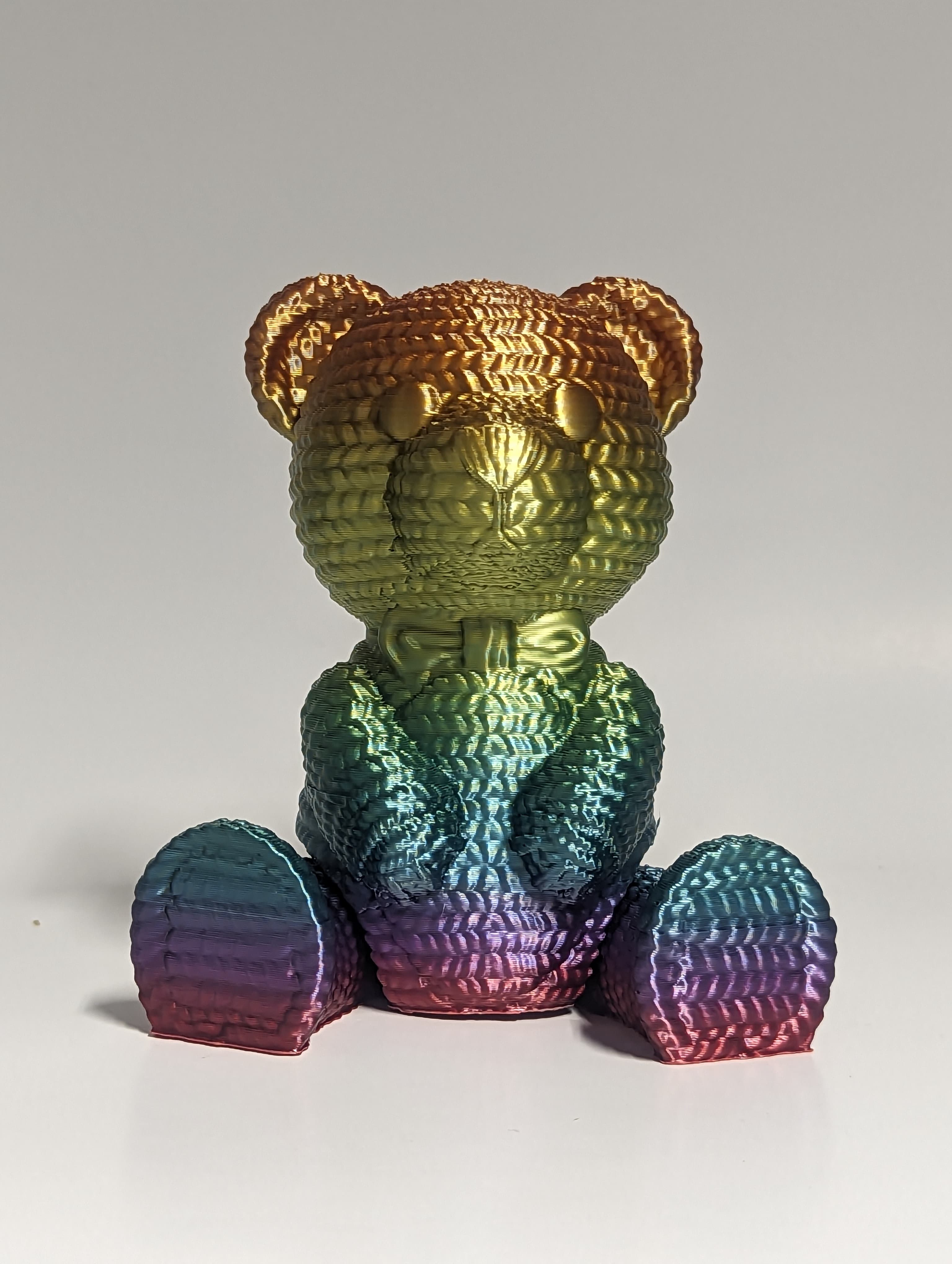 Crochet Teddy Bear 3d model