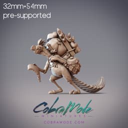 Dinosaur Archeologist - Atorix, Dinovian Explorer (Pre-supported) 3d model