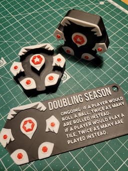 Hextraction Doubling Season Tile 3d model