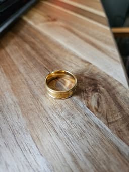 Large Oval Blank Signet Ring 3d model