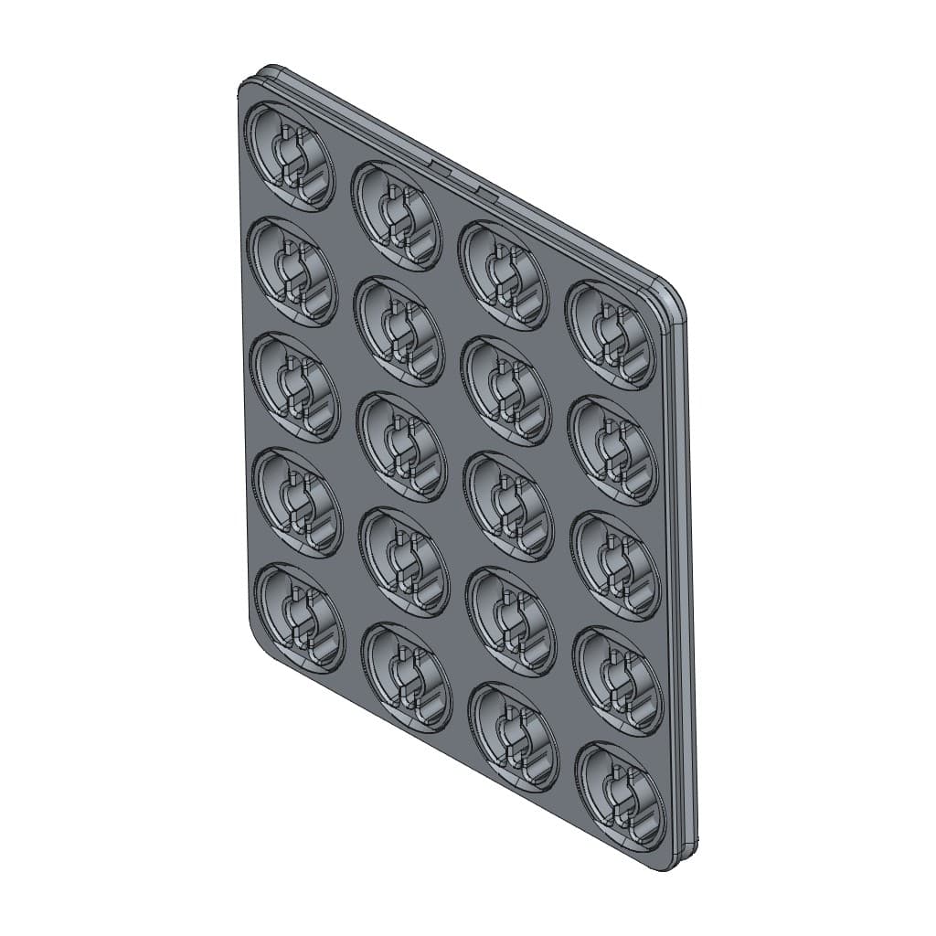 D-LOCK_PANEL.4X5-L 3d model