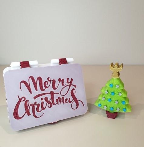 Christmas in a box 3d model