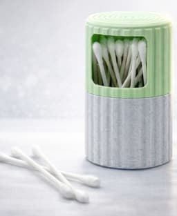 Cotton Swab Holder / Q-tip Dispenser – Bathroom Organizer 3d model