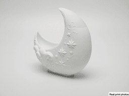 Crescent Moon Planter 3d model
