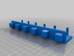 Wall Hanging Socket and Wrench Holders 3d model