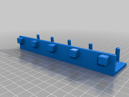 Wall Hanging Socket and Wrench Holders 3d model