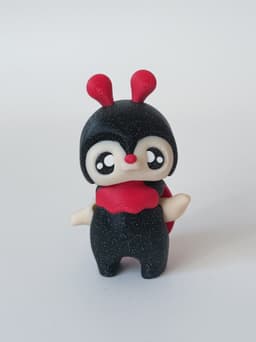 Lady bug Pixie 3d model