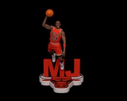 MJ Dunking 3d model