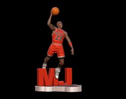 MJ Dunking 3d model