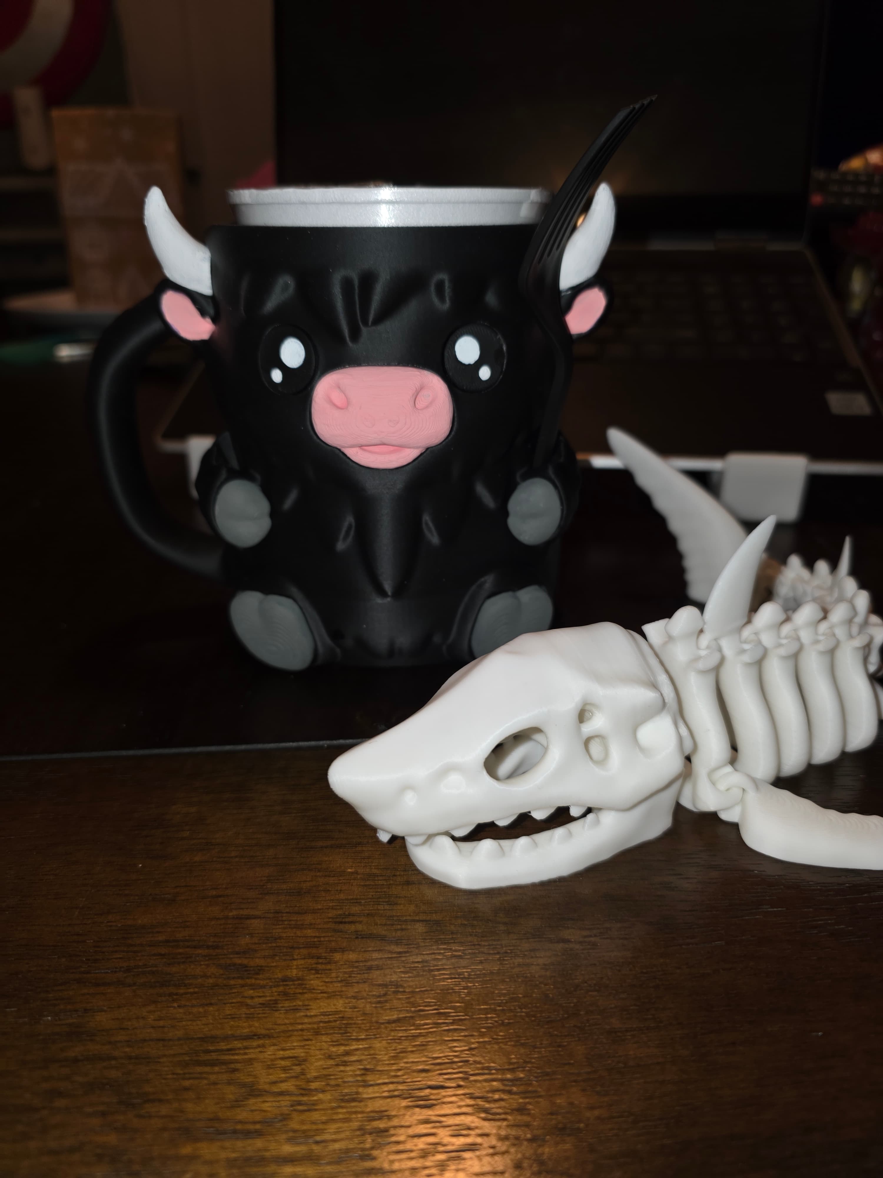 Printed for my wife and she loved it. Printed it all black filament then painted it myself just started 3d printing about a week ago hope I did your design justice.