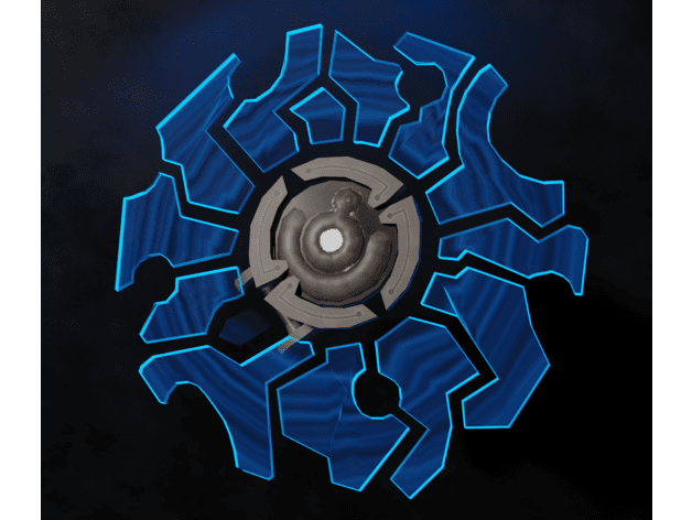 botw guardian Sheild to scale 3d model