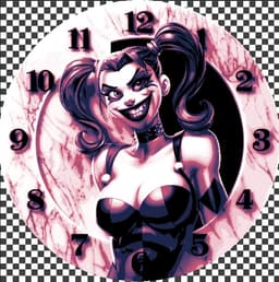 Fanart Clockface - Innocence hiding the truth of Harley Quinn - Animated 3d model