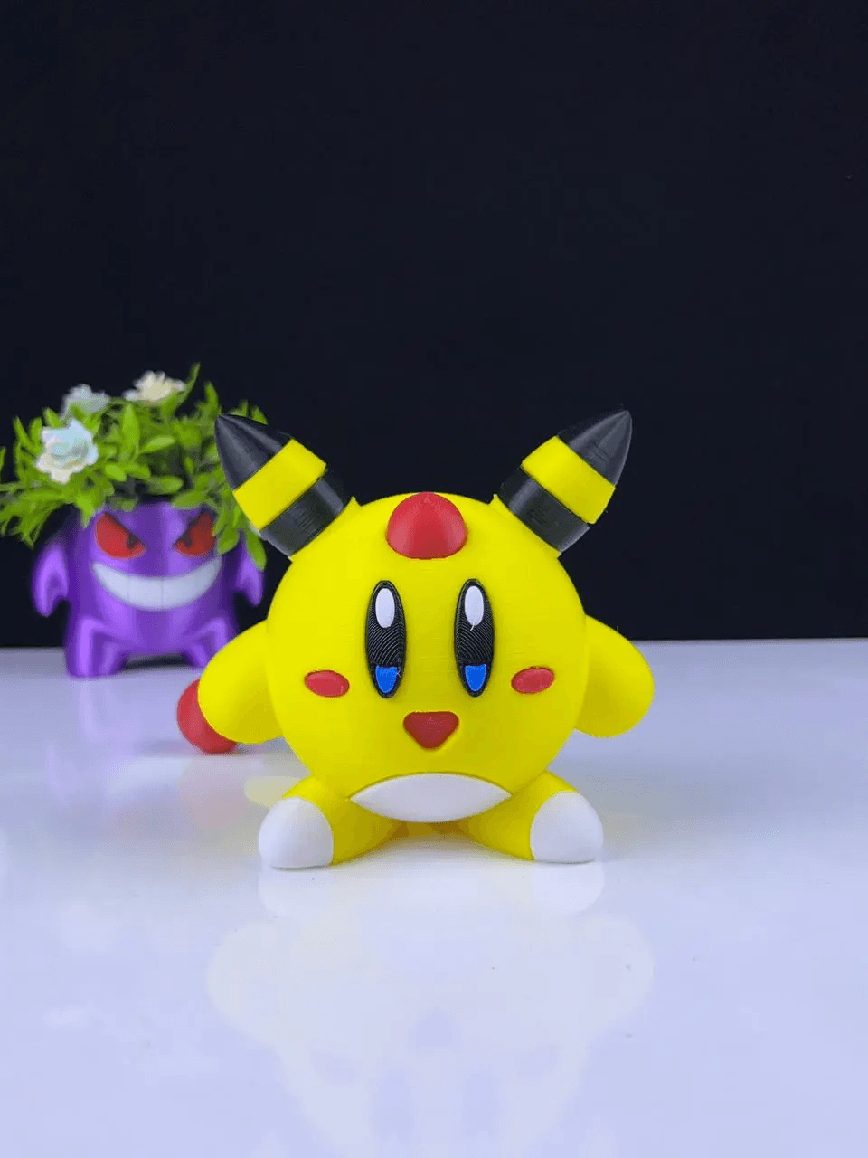 Ampharos Kirby - Multipart 3d model