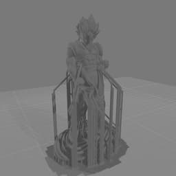 Premium 3D Printable Gogeta 3d model
