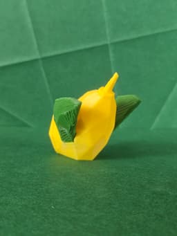 Weepinbell Low Poly Pokemon 3d model