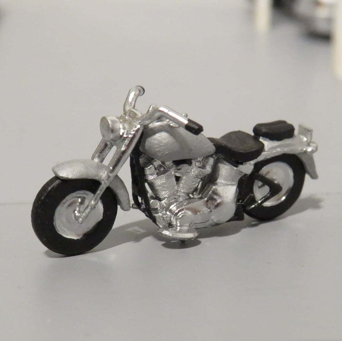 Harley-Davidson Fat Boy motorcycle 3d model