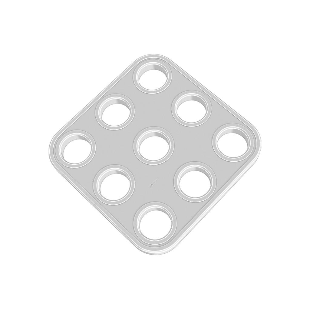 STEMFIE - Parts - Plates - 4-Square 3d model